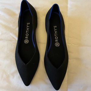 NEW Rothy's Black Pointed Flats